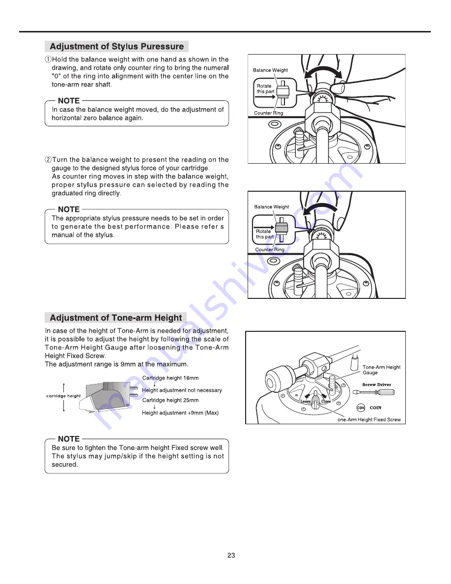 Vestax PDX-3000MKII Owner'S Manual Download Page 9