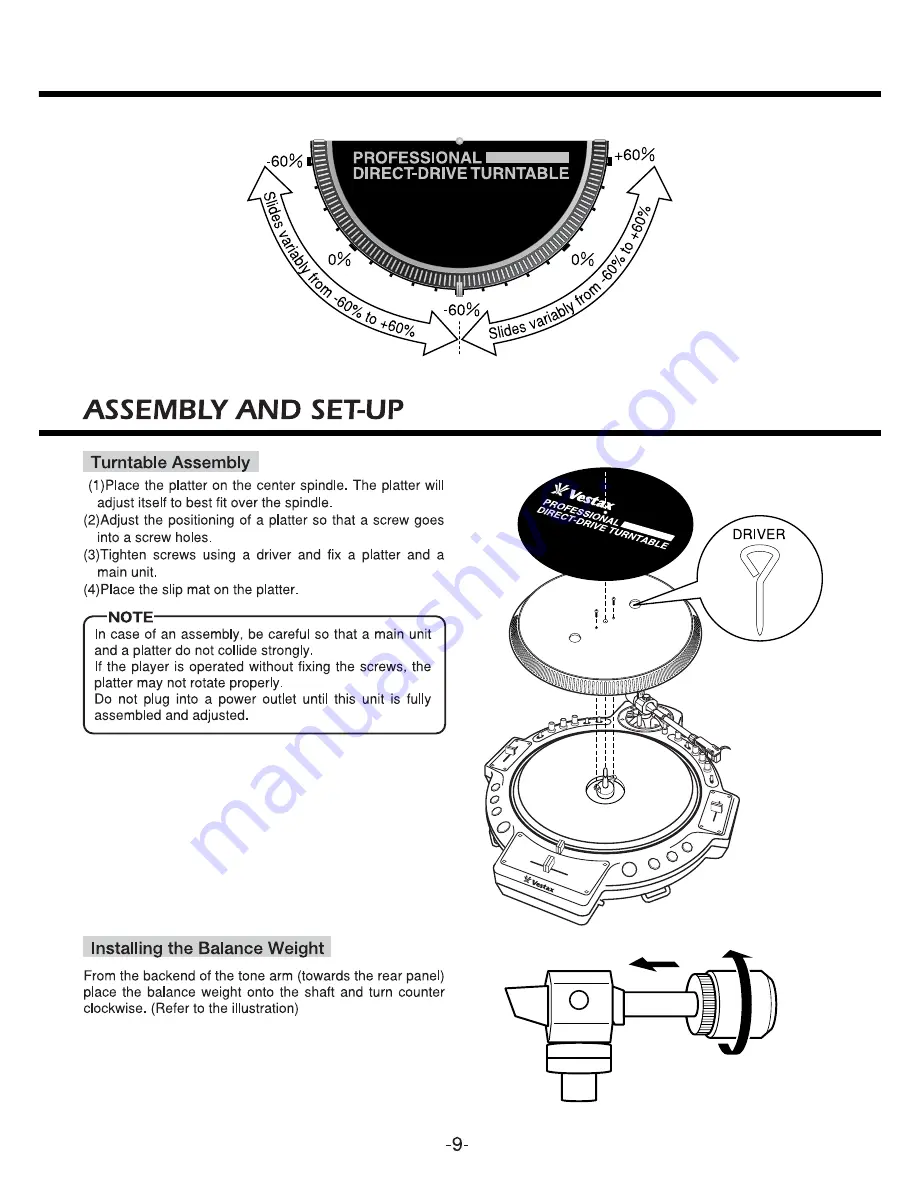 Vestax QFO LE User Manual Download Page 9