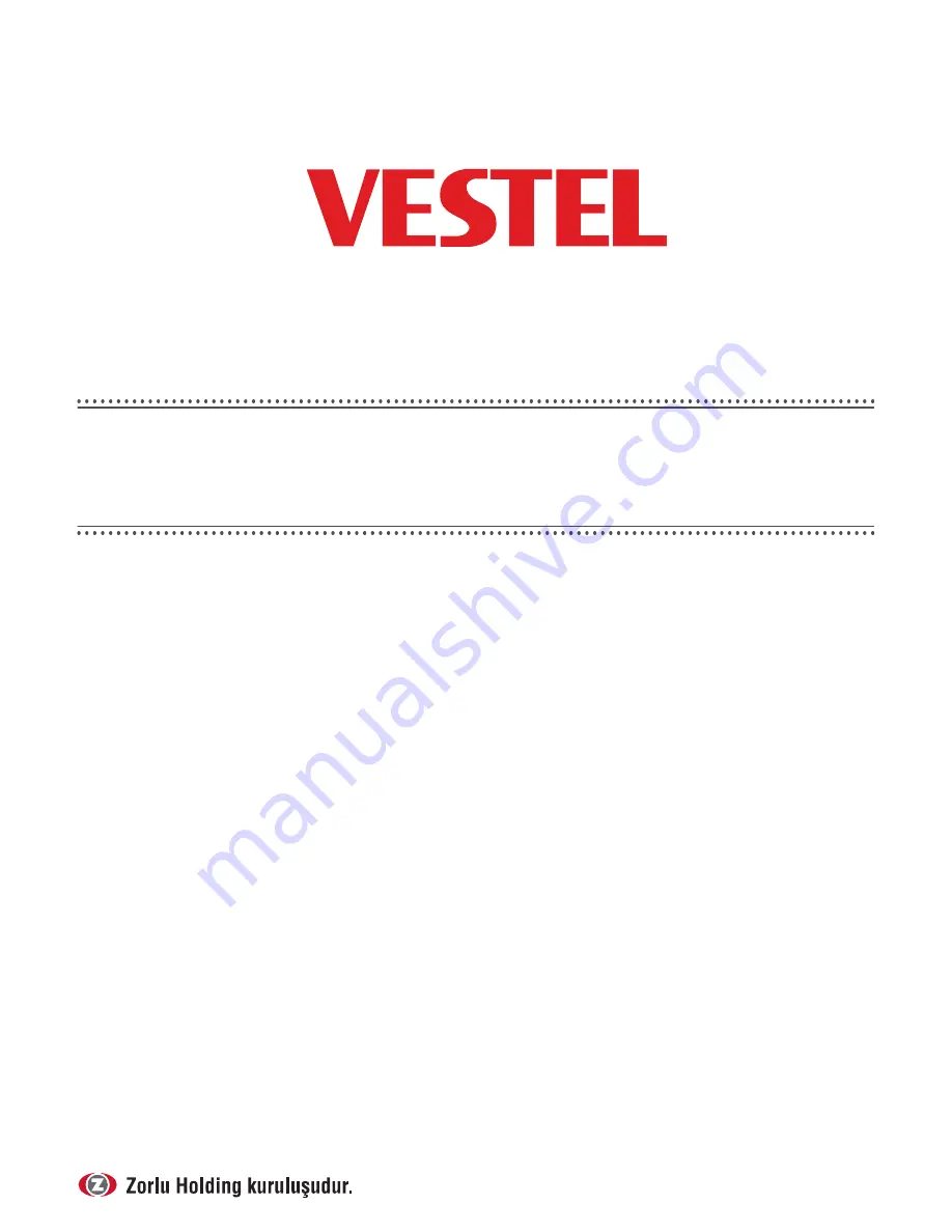 VESTEL 28HB5100 Operating Instructions Manual Download Page 1