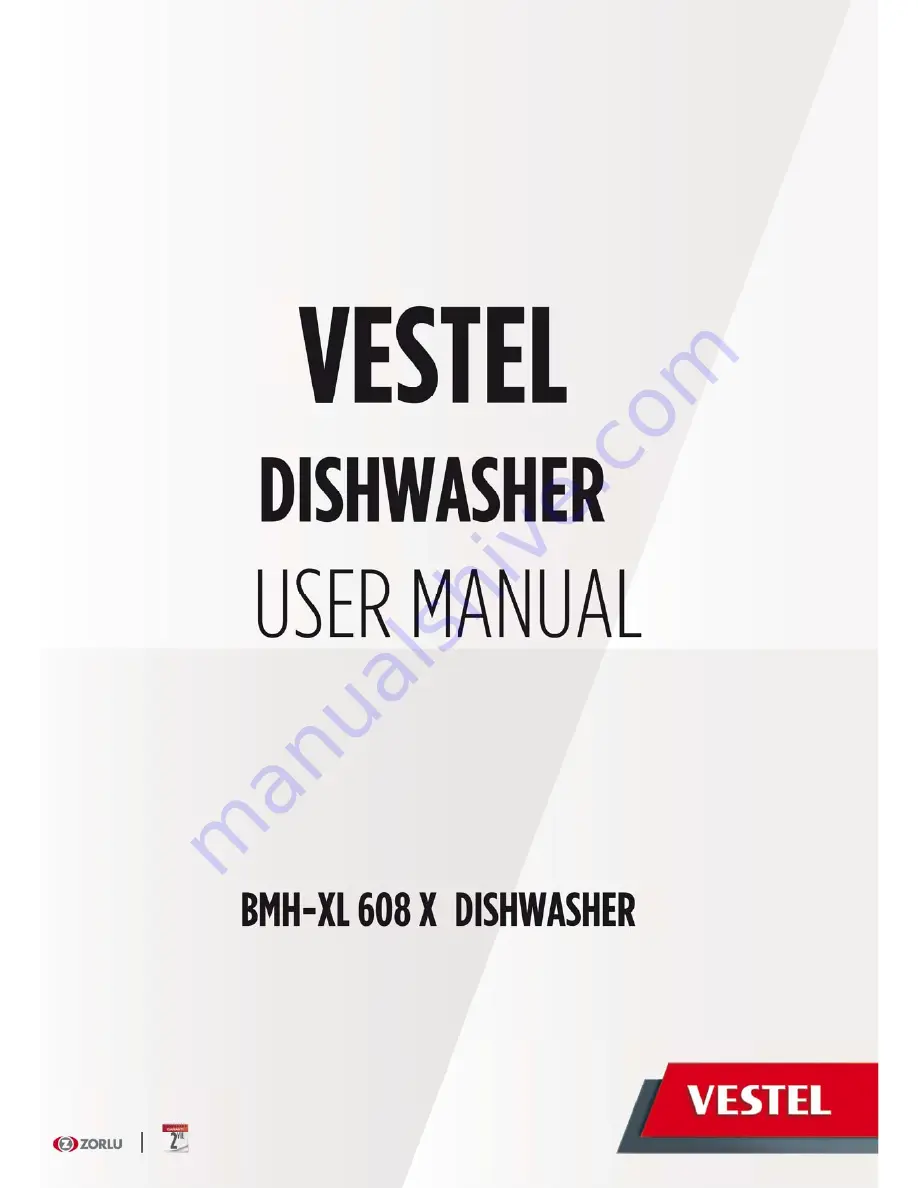 VESTEL BMH-XL 608 X User Manual Download Page 1