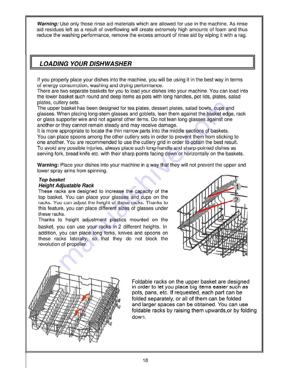 VESTEL BMH-XL 608 X User Manual Download Page 19