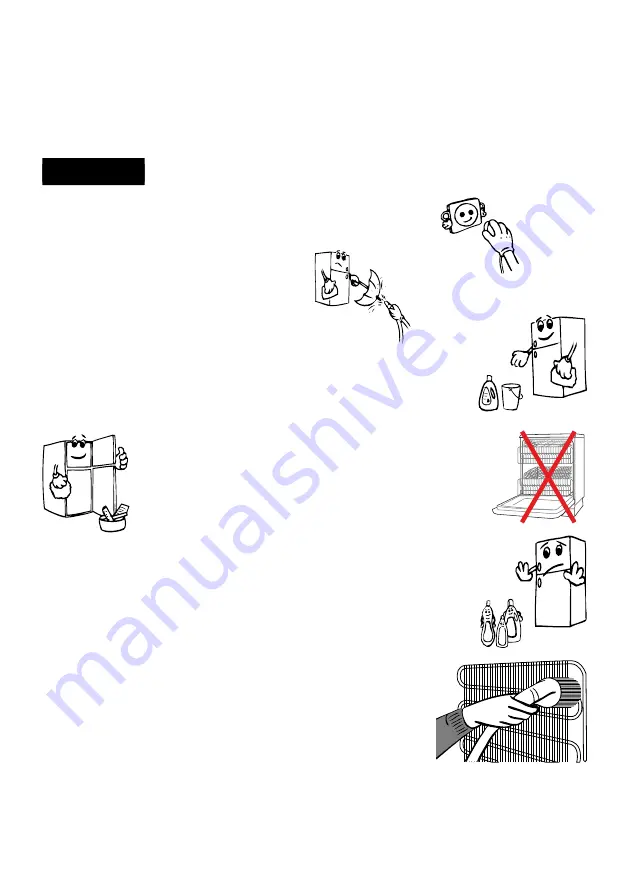 VESTEL KVF362W1 Instruction Booklet Download Page 45