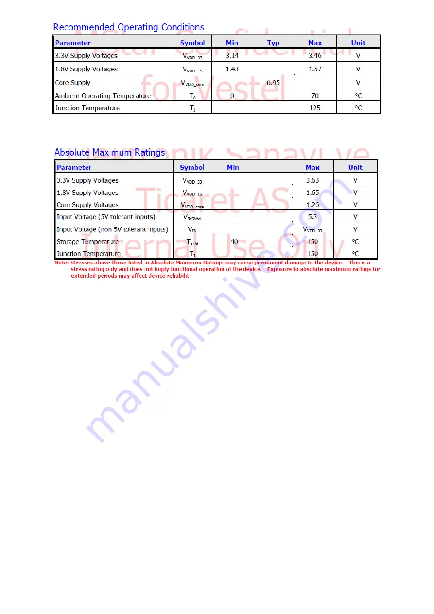 VESTEL MB120 DS Service Manual Download Page 10