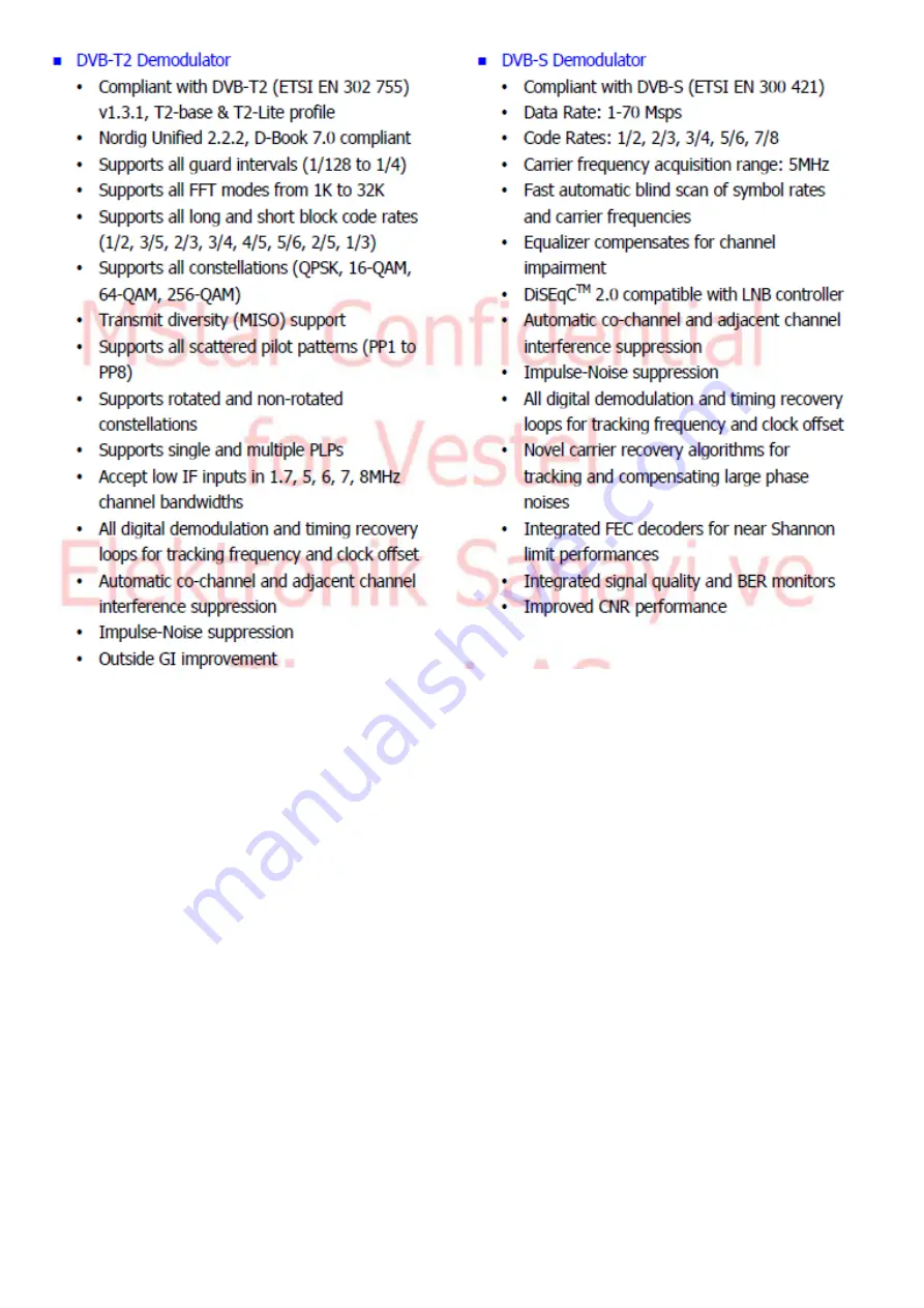 VESTEL MB130 IDTV Service Manual Download Page 32