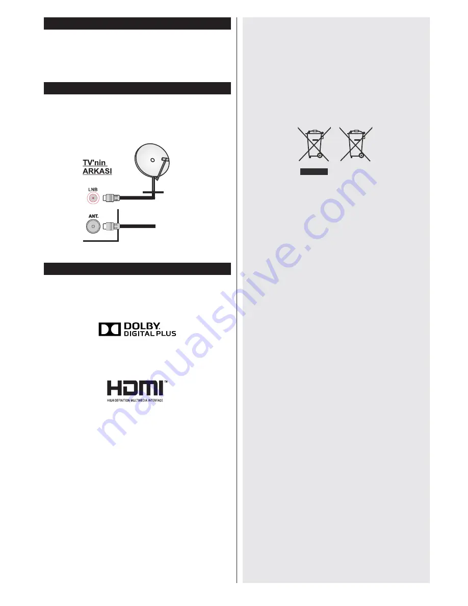 VESTEL Satellite 40FA5000 Operating Instructions Manual Download Page 5