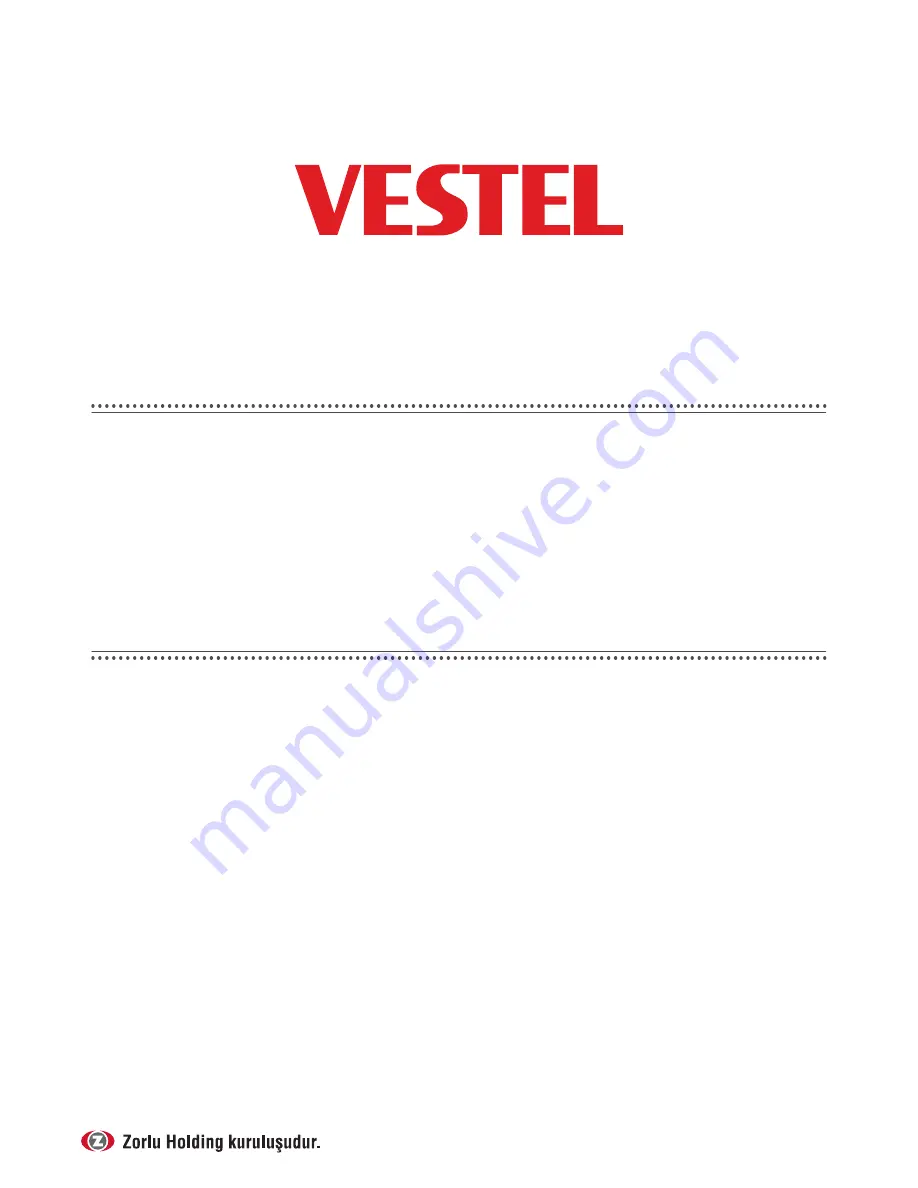 VESTEL Smart NFY 600 X User Manual Download Page 1