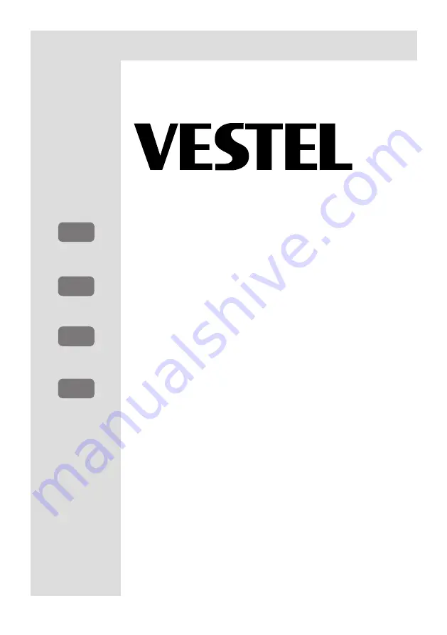 VESTEL VEKS3025 User Manual Download Page 1