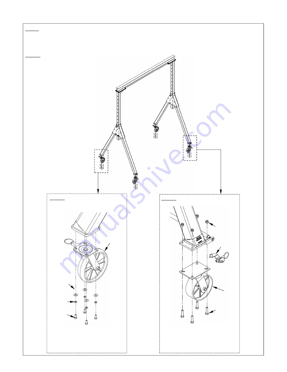 Vestil AHSN Series Instruction Manual Download Page 21