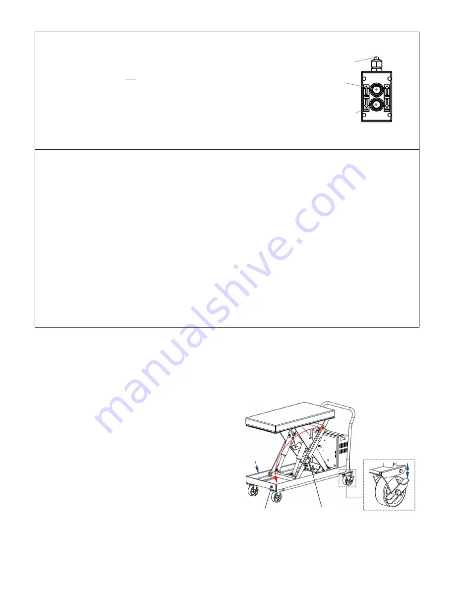 Vestil CART-1000-2040-DC Operation And Maintenance Manual Download Page 12