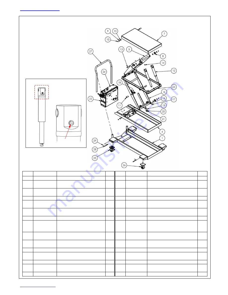 Vestil CART-LP Series Instruction Manual Download Page 5