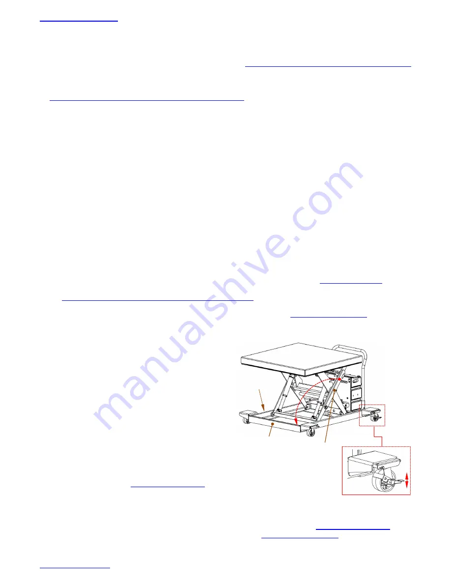 Vestil CART-LP Series Instruction Manual Download Page 10