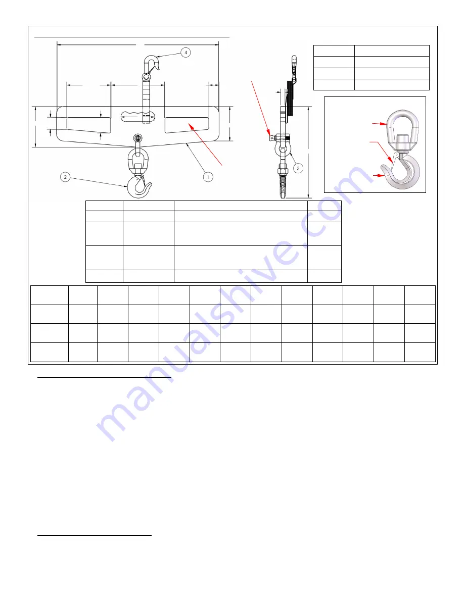 Vestil LM-HP-Series Instruction Manual Download Page 3