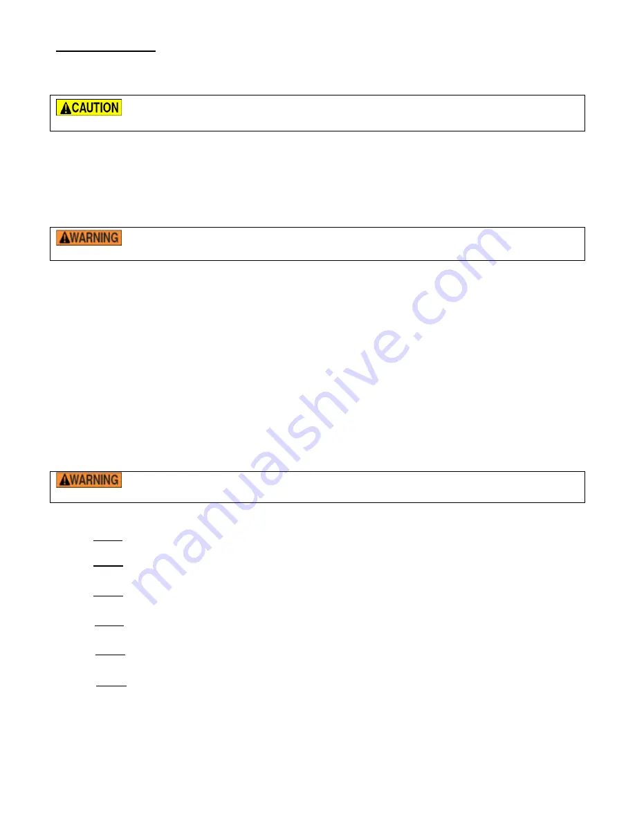 Vestil SLNM Series Operation And Maintenance Manual Download Page 6