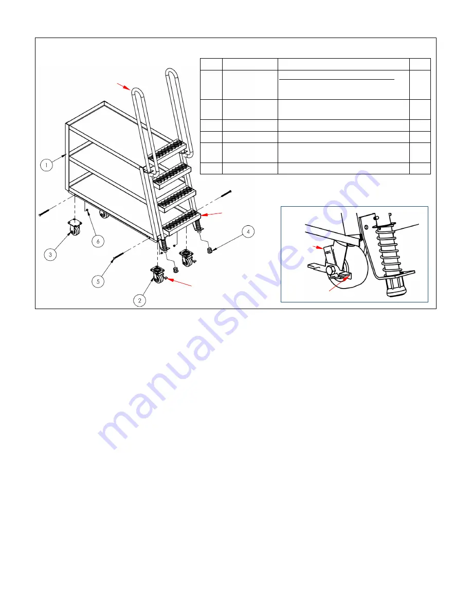 Vestil SPS-HD Series Instruction Manual Download Page 3