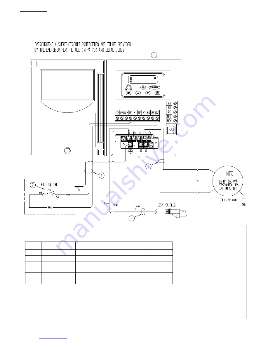 Vestil SWA-50 Instruction Manual Download Page 9