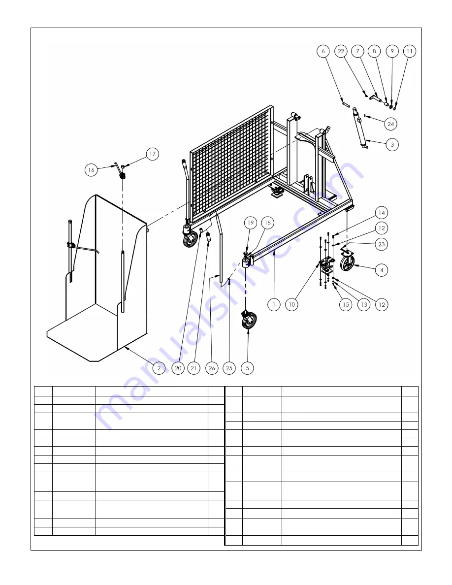 Vestil TCD Series Instruction Manual Download Page 7