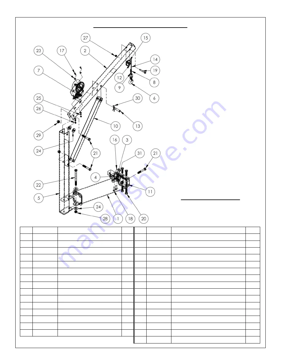 Vestil WTJ-HITCH Instruction Manual Download Page 4