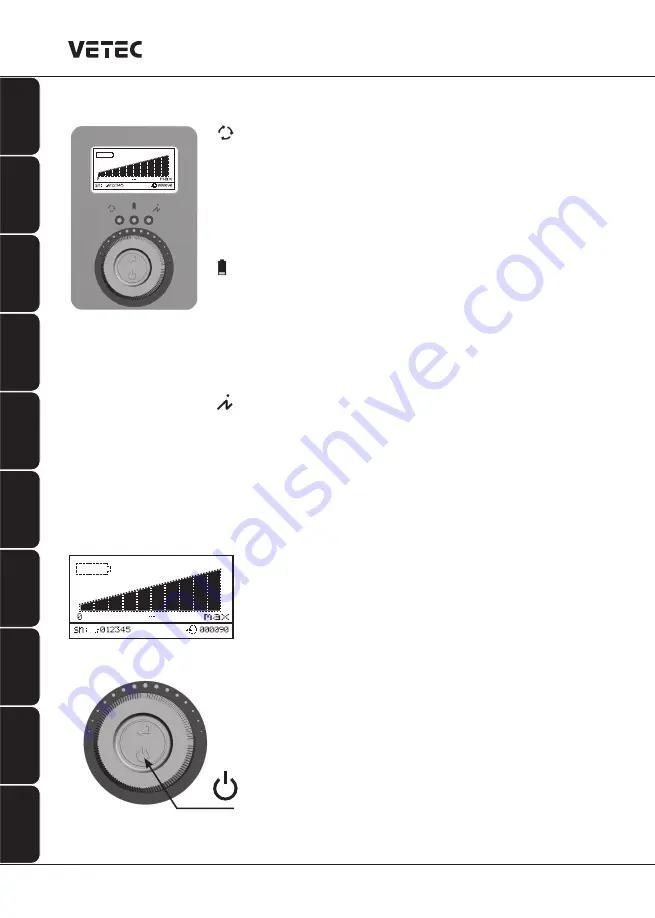 VETEC CP700G Instruction Manual Download Page 12