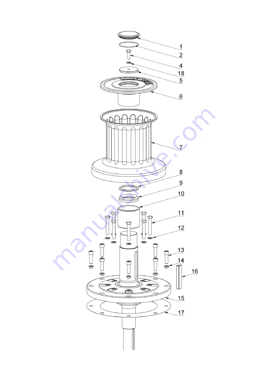 Vetus-Maxwell 6000 24V DC Manual Download Page 18