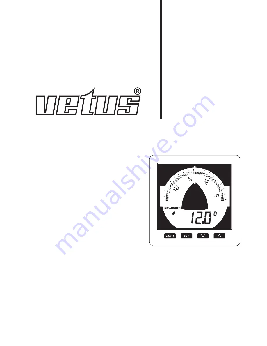 Vetus EC Скачать руководство пользователя страница 1