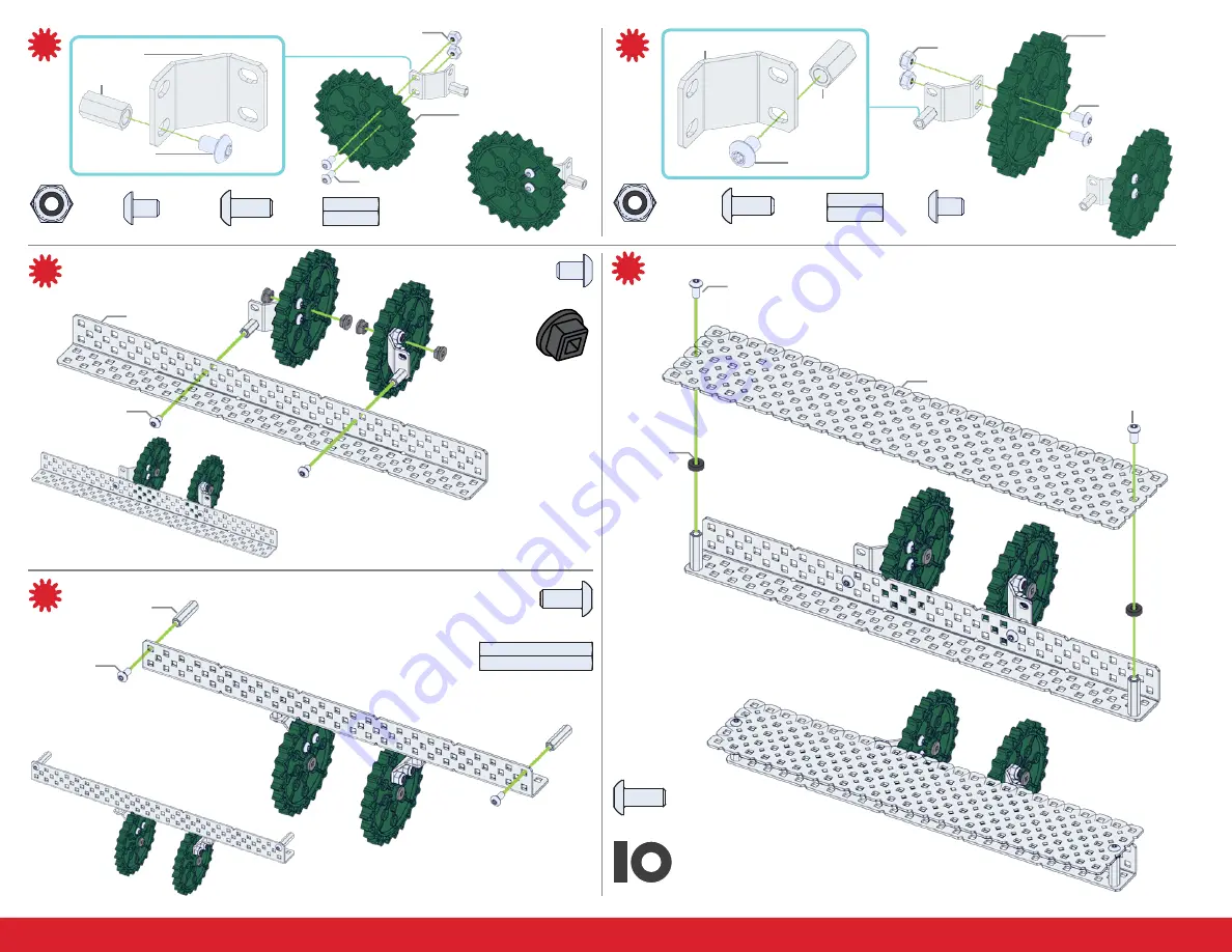 Vex Robotics EDR Flip Build Instructions Download Page 30