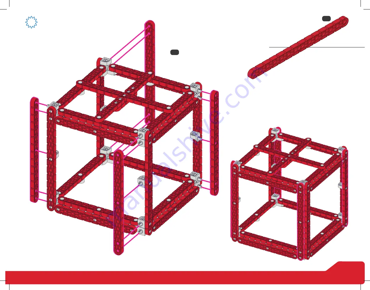 Vex Robotics IQ Challenge Squared Away Red Cube Скачать руководство пользователя страница 13