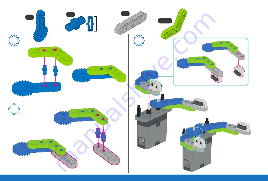 Vex Robotics IQ Simple Clawbot Скачать руководство пользователя страница 12