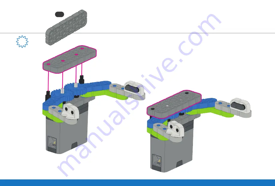 Vex Robotics IQ Simple Clawbot Build Instructions Download Page 13