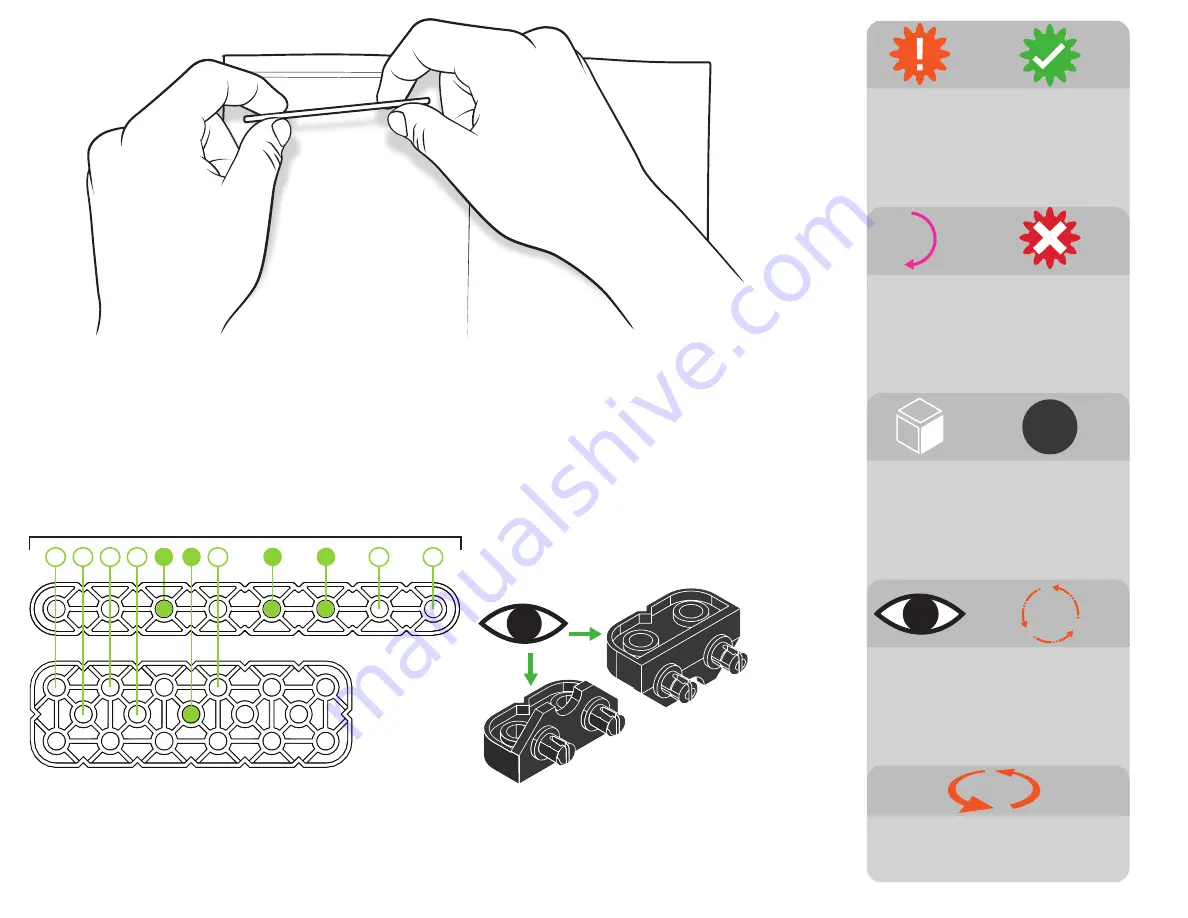 Vex Robotics IQ Snapshot Build Instructions Download Page 2