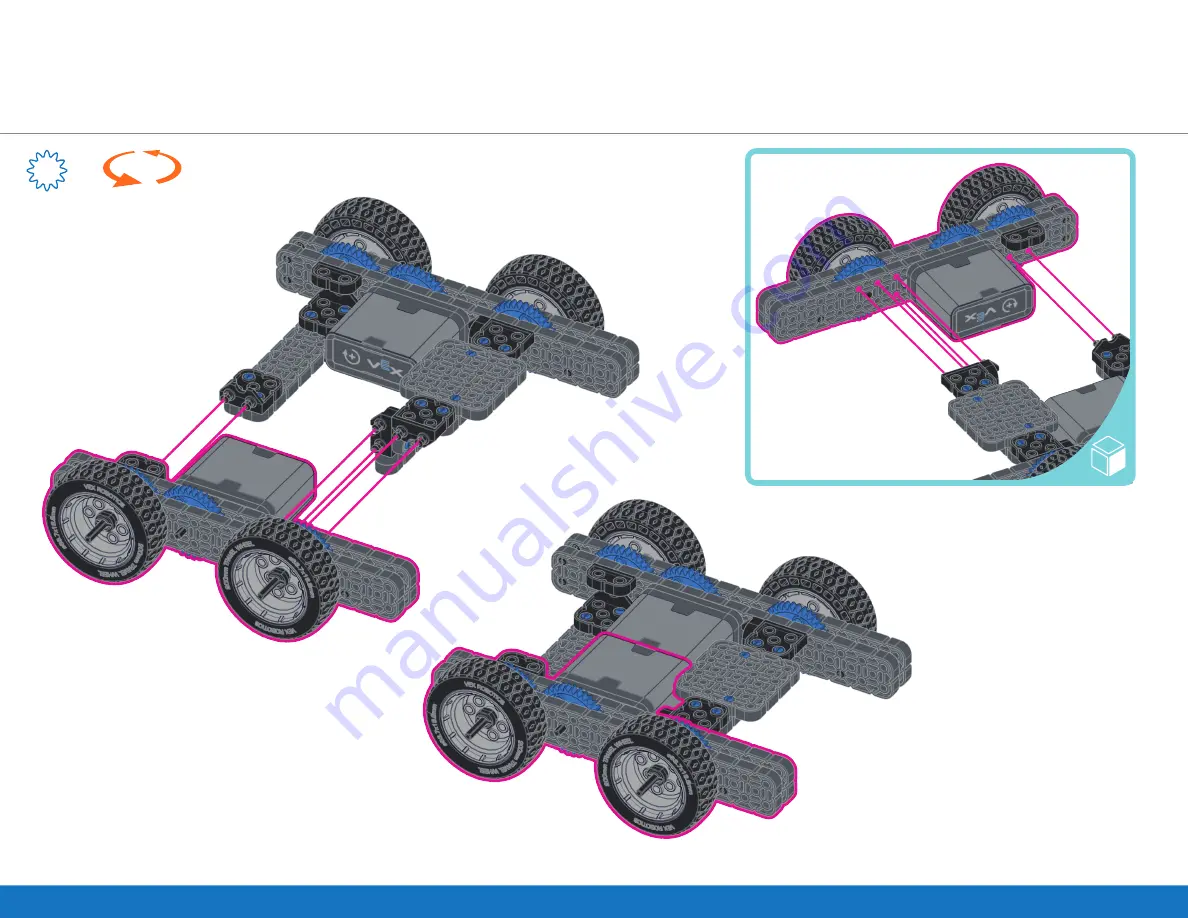 Vex Robotics IQ Snapshot Build Instructions Download Page 22