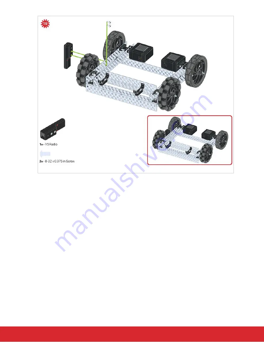 Vex EDR V5 Builder Manual Download Page 21