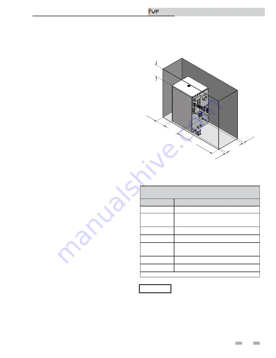 VF VWH0500N Installation & Operation Manual Download Page 9