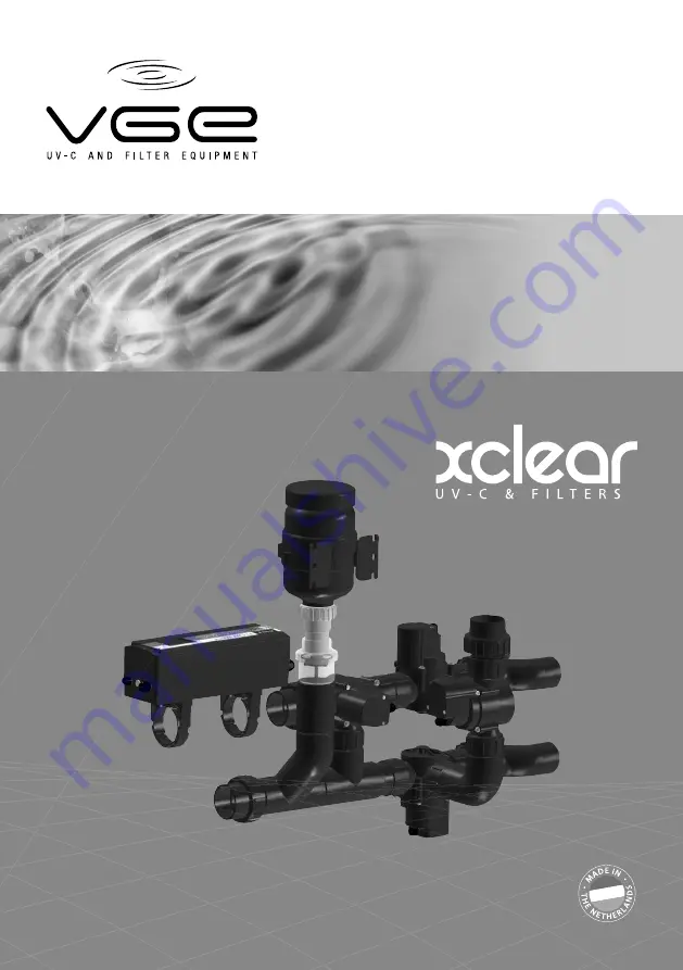 VGE XCLEAR FLOW-MATIC Manual Download Page 1