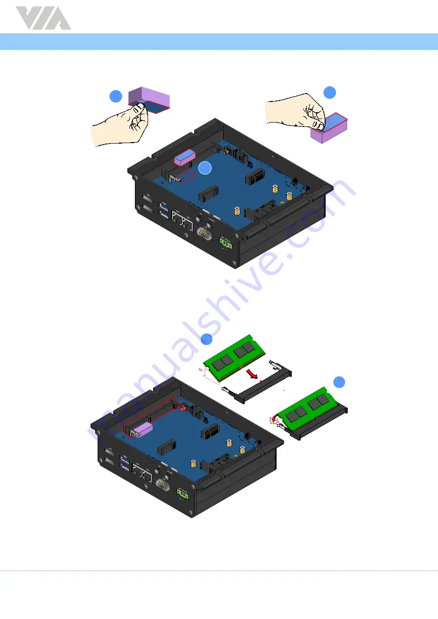 VIA Technologies AMOS-3007 Скачать руководство пользователя страница 28