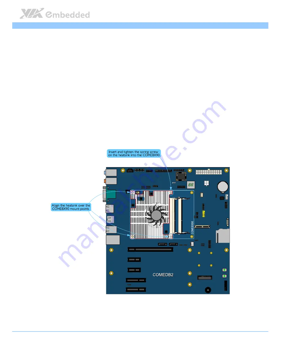 VIA Technologies COMe-8X90 Скачать руководство пользователя страница 28