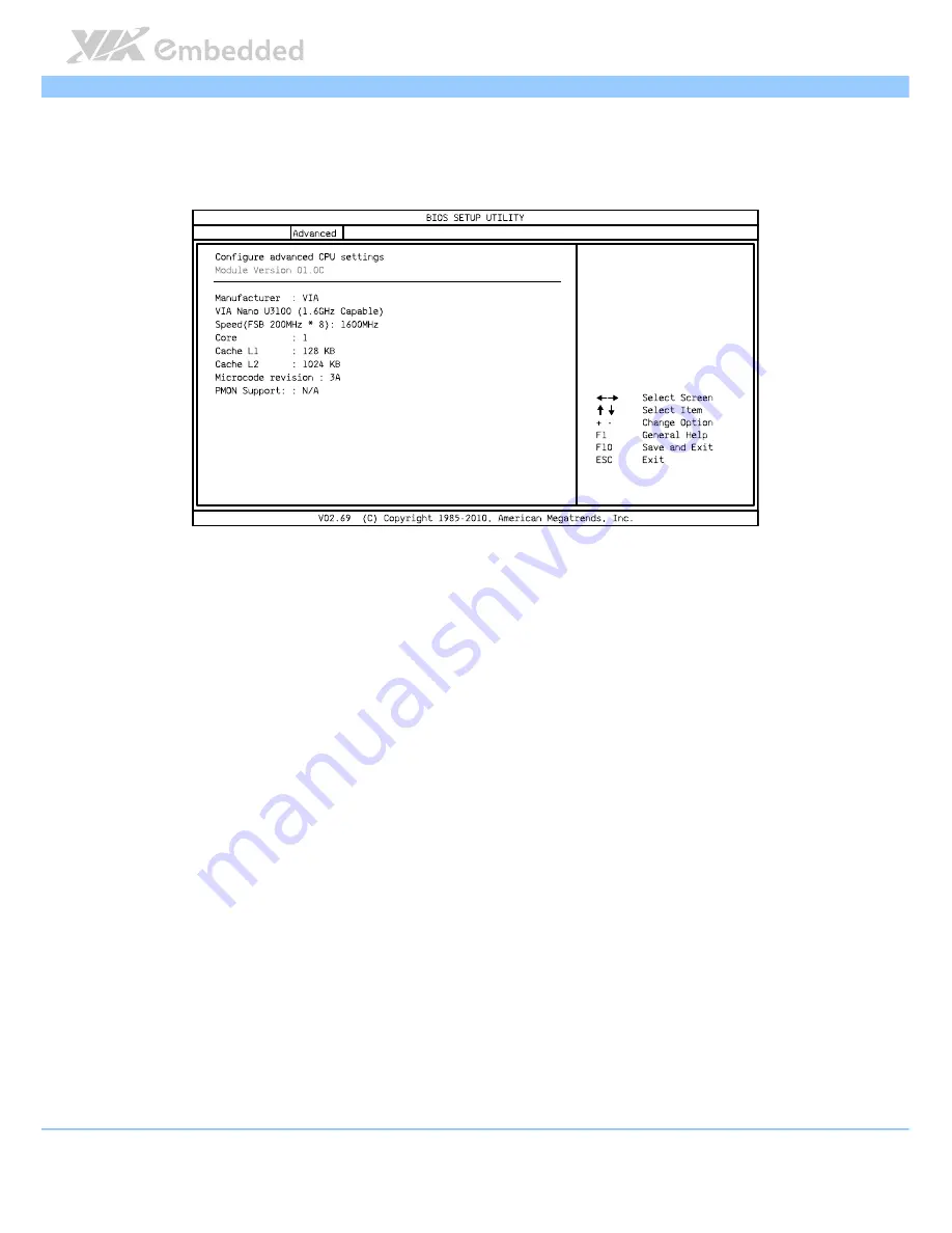 VIA Technologies COMe-8X92 User Manual Download Page 34