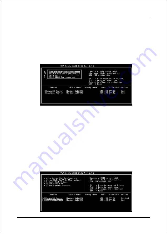 VIA Technologies K8T800 User Manual Download Page 86