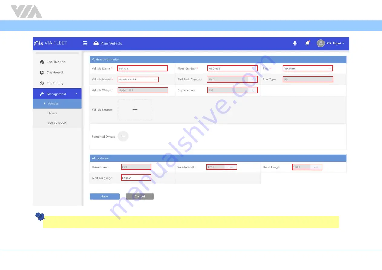 VIA Technologies Mobile360 D700 Quick Start Manual Download Page 11