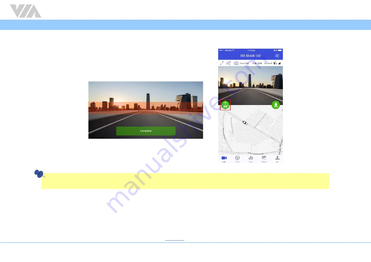 VIA Technologies Mobile360 D700 Quick Start Manual Download Page 22