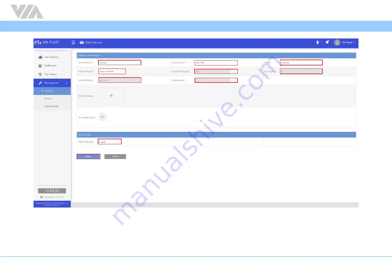 VIA Technologies Mobile360 M810 Quick Start Manual Download Page 17