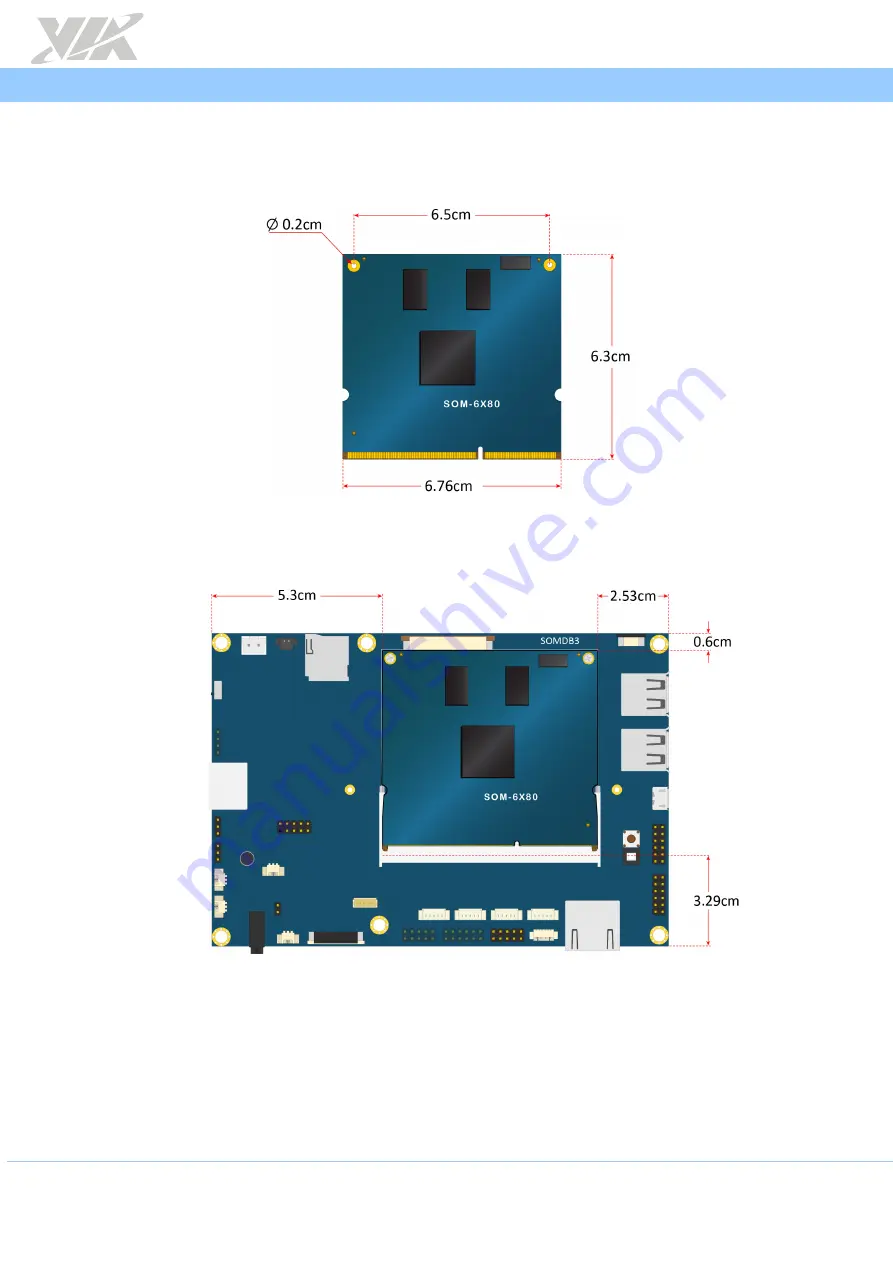 VIA Technologies SOM-6X80 User Manual Download Page 12