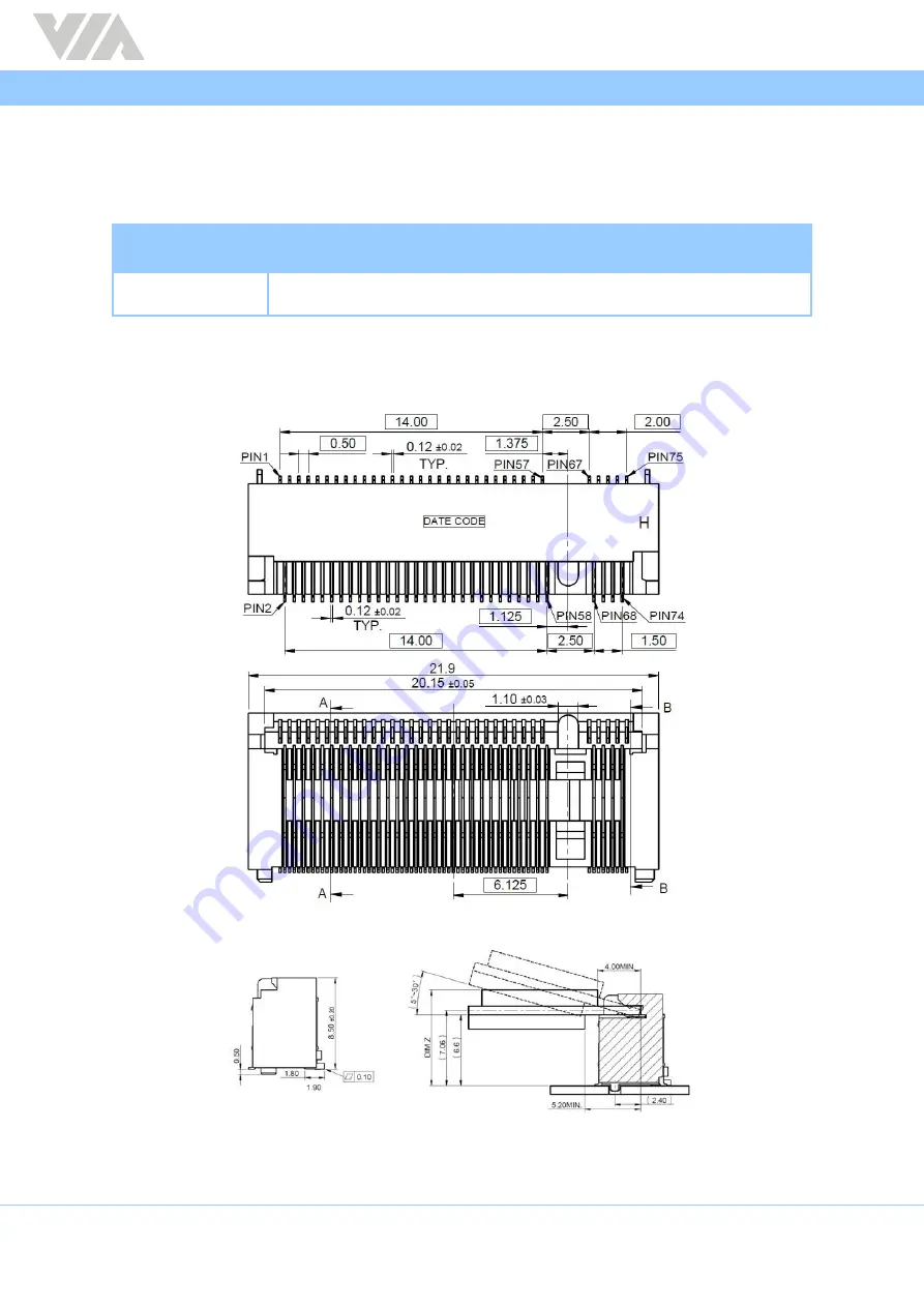 VIA Technologies SOM-9X35 Design Manual Download Page 26