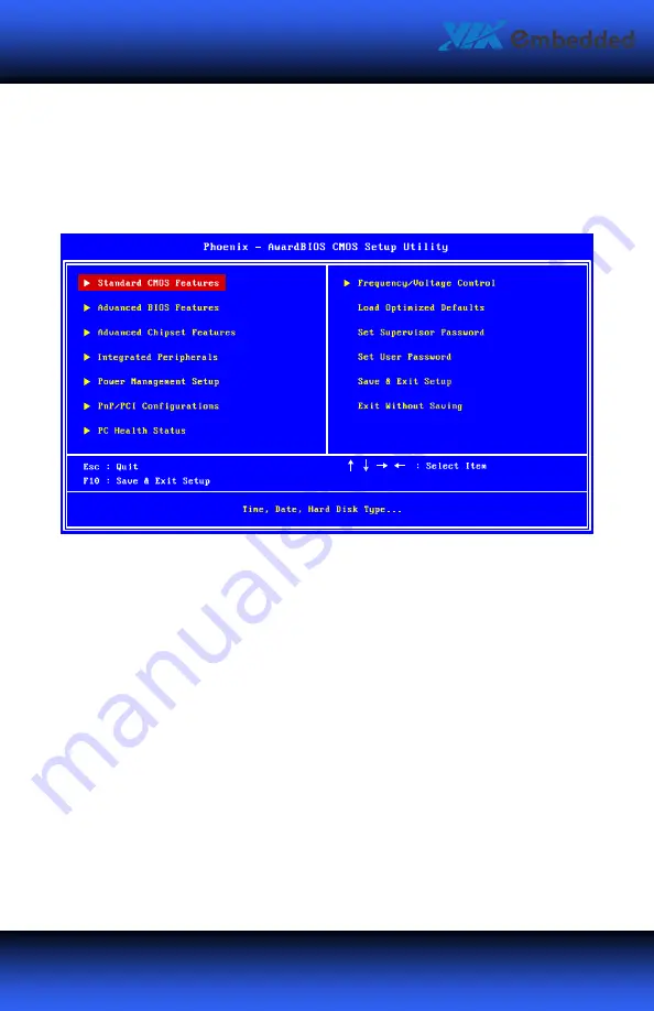 VIA Technologies VB7007 User Manual Download Page 43