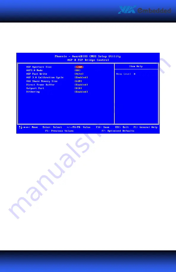 VIA Technologies VB7007 User Manual Download Page 54