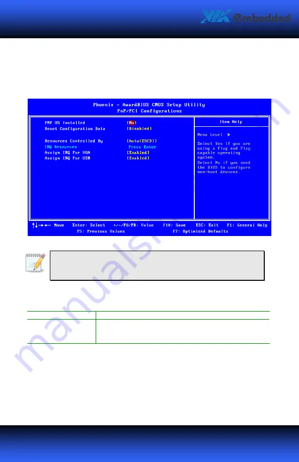 VIA Technologies VB7007 User Manual Download Page 69