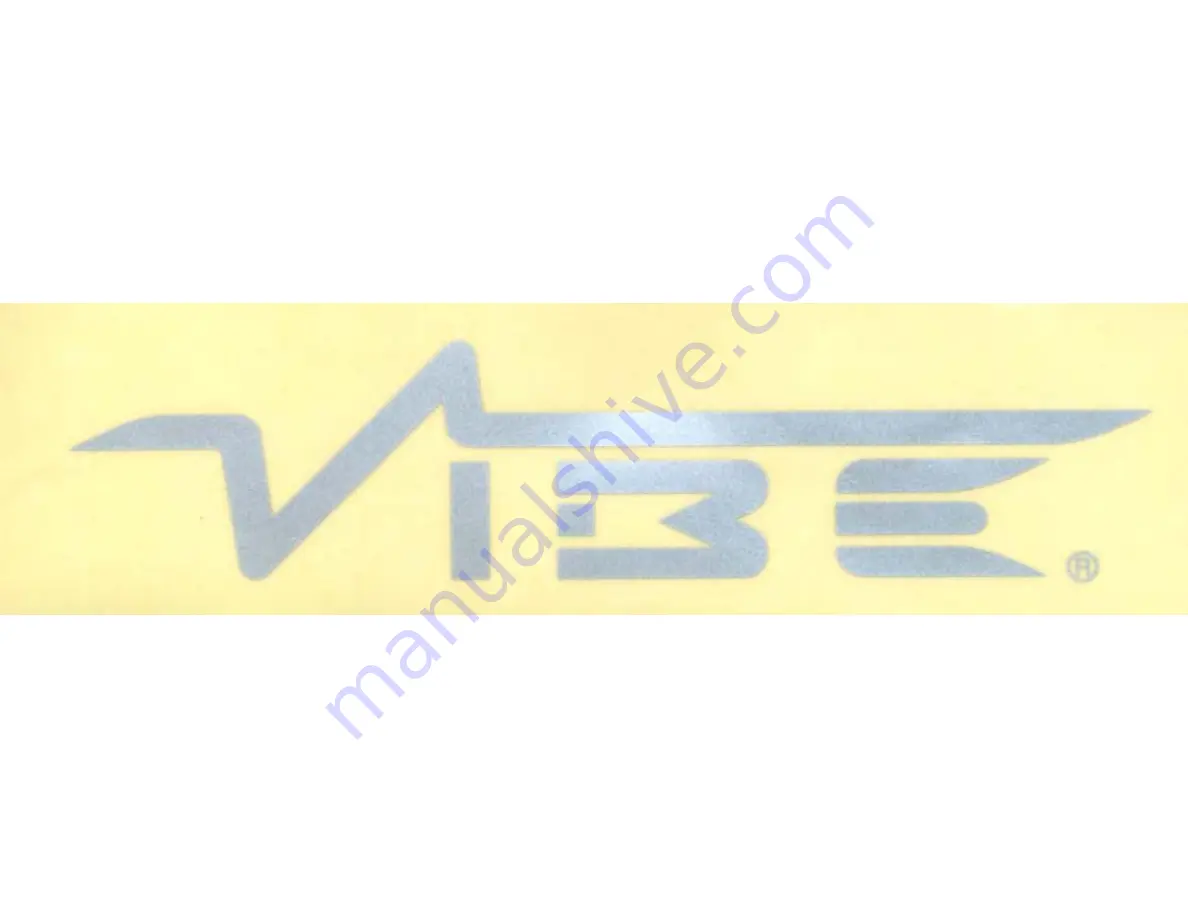 Vibe BASS1-V1 Instruction Manual Download Page 17