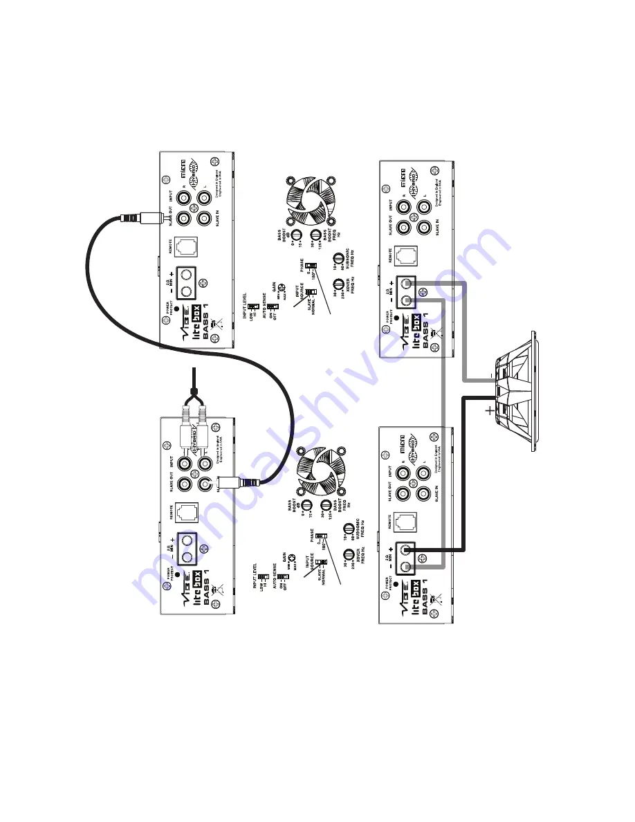 Vibe LITEBOX BASS 1 -V1 Instruction Manual Download Page 10