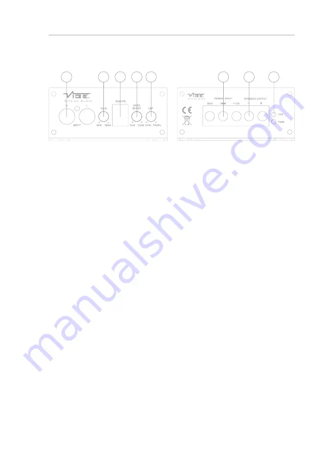 Vibe Powerbox Micro POWERBOX 400.1M Owner'S Manual Download Page 6