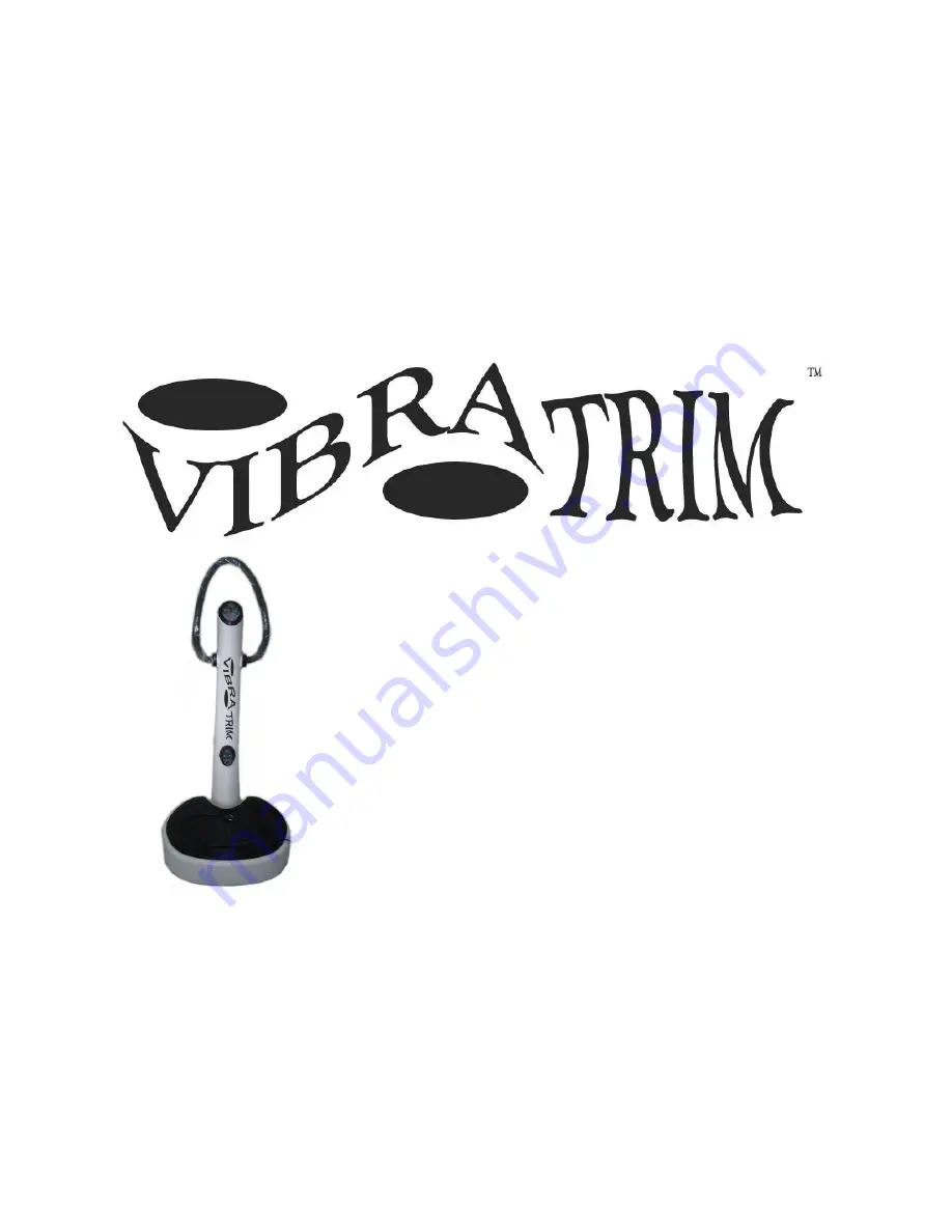 Vibratrim VT300 Instruction Manual & Warranty Download Page 1