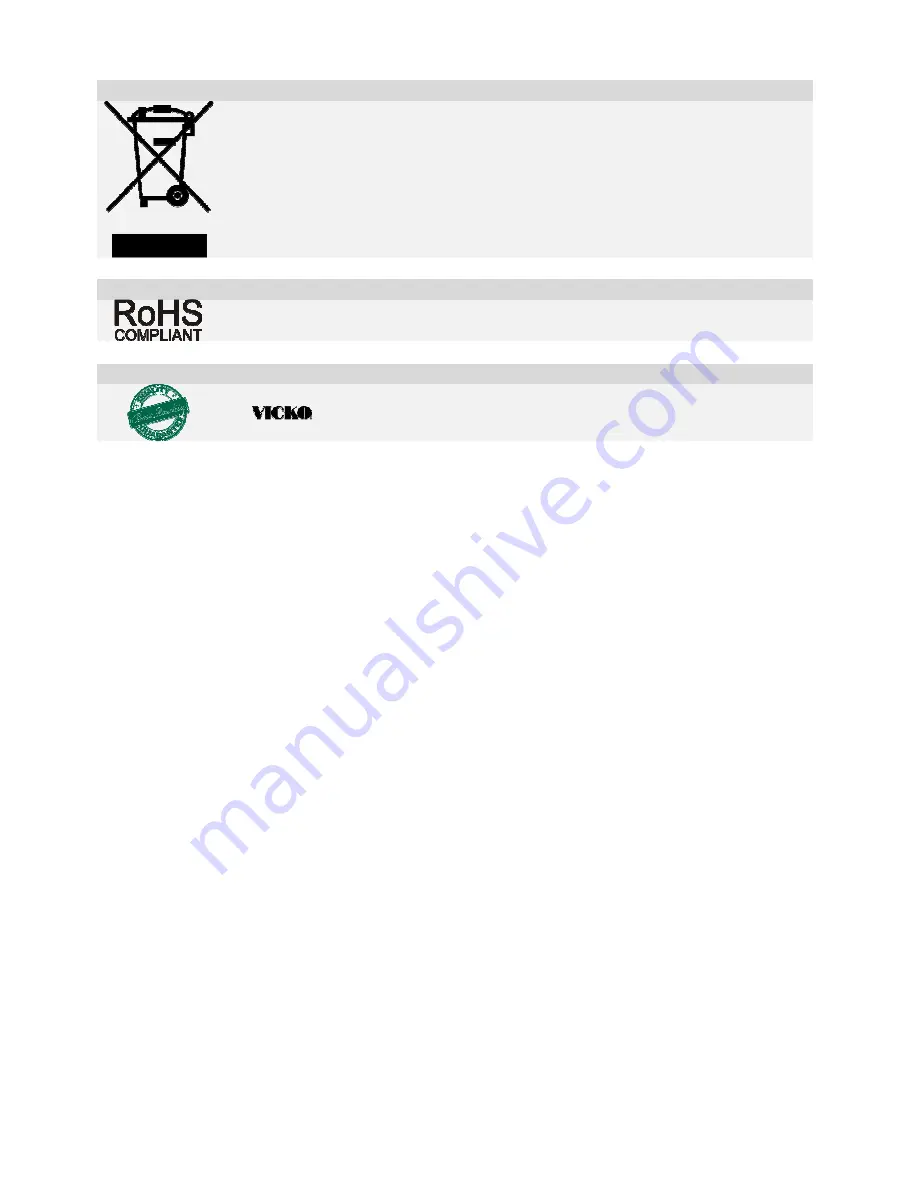 Vicko LD-629E-70 Instruction Manual Download Page 16